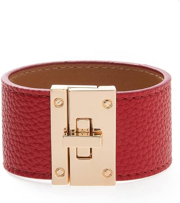 Rantanto Braid Leather Wrap Bracelet Trendy Stackable Crystal Cuff Boho Gold Heart Bracelet Jewelry Gift For Women