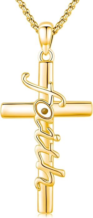 Midir&Etain Cross Necklace 925 Sterling Silver Celtic Christian Pendant Religious Protection Jewelry for Women Men
