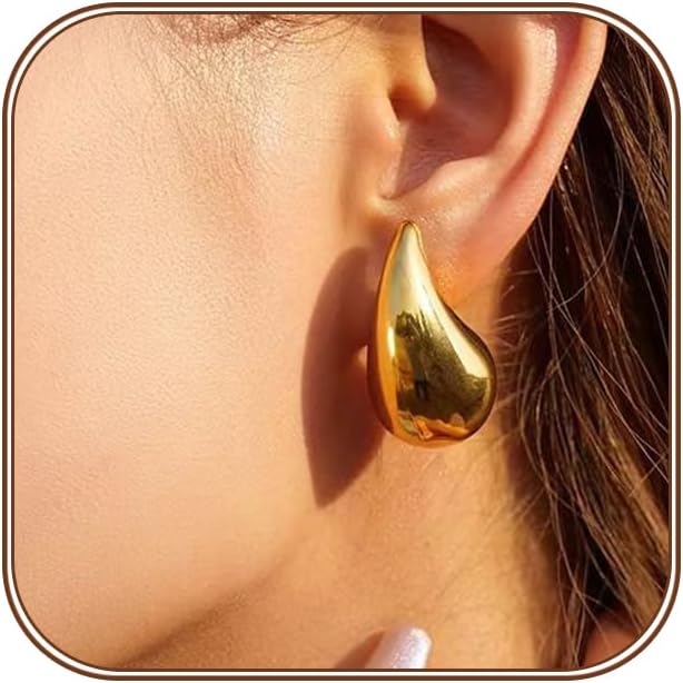 14K Gold Plated Hoop Earrings for Women Triple Huggie Illusion Stud Earring | Double Huggie Hoop Earrings for One Hole | Claw Ear Cuff Earring Jewelry Gift for Women