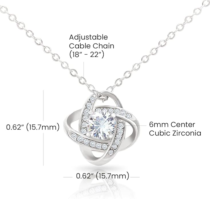 To My Future Wife Necklace - Promise Necklace For Her, Fiance Gifts For Her, Birthday Gifts For Future Wife With Message Card, To My Soulmate Necklace For Women Women Romantic Jewelry With Message Card, Gift Box