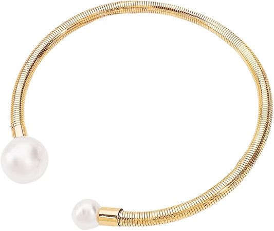 Punk Dripping Water-drop Choker Necklace for Women,Thick Drippy Chain Liquid Metal Collar Necklace Rocker Hip-hop Necklace Cool Metallic Unique Funky Statament Grunge Jewelry