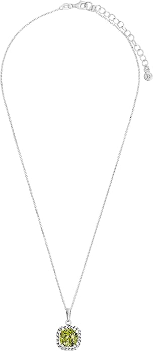 JEAN RACHEL JEWELRY 925 Sterling Silver Necklace for Women - Rope with Cubic Zirconia Vintage Design - Hypoallergenic, Lead & Nickel Free Jewelry - Artisan Handcrafted Statement Necklace