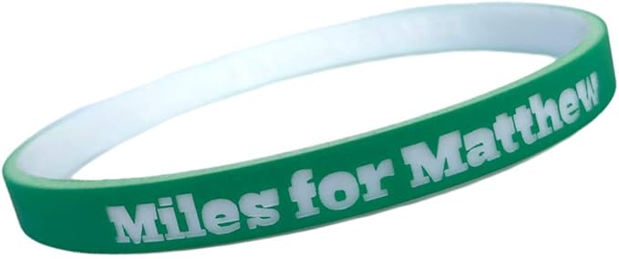 Reminderband Custom Rubber Bracelets - Thin Luxe Wristbands