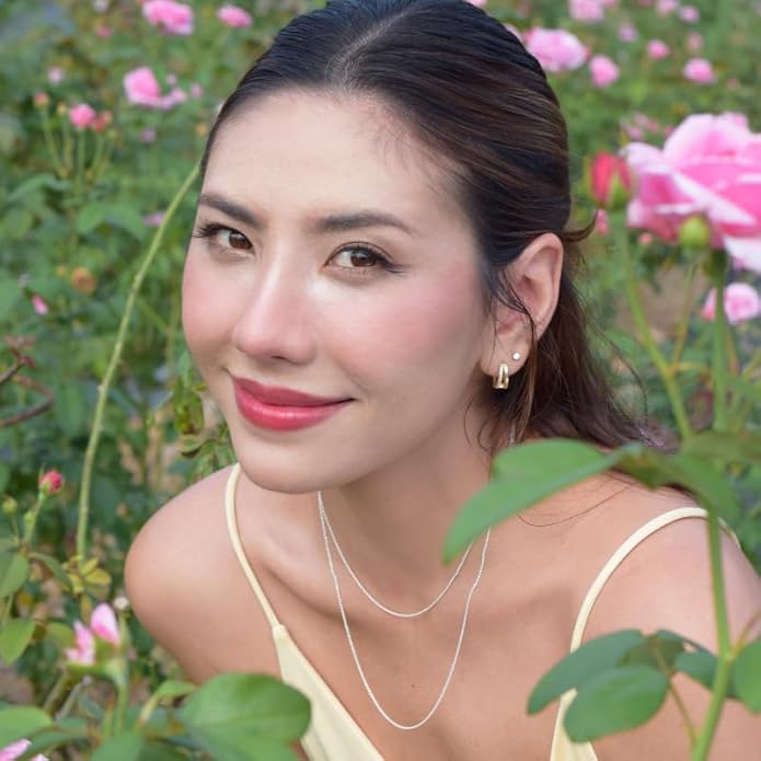 Thin Solid 925 Sterling Silver Chain Necklace 1.1mm, 14 16 18 20 22 24 Inch, Cable Chain, Anti-tarnish, Hypoallergenic, Includes Gift Box, Strong Dainty Chain for Women, Made in Thailand