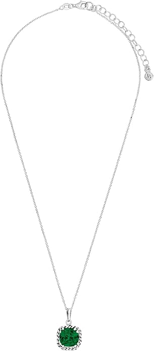 JEAN RACHEL JEWELRY 925 Sterling Silver Necklace for Women - Rope with Cubic Zirconia Vintage Design - Hypoallergenic, Lead & Nickel Free Jewelry - Artisan Handcrafted Statement Necklace