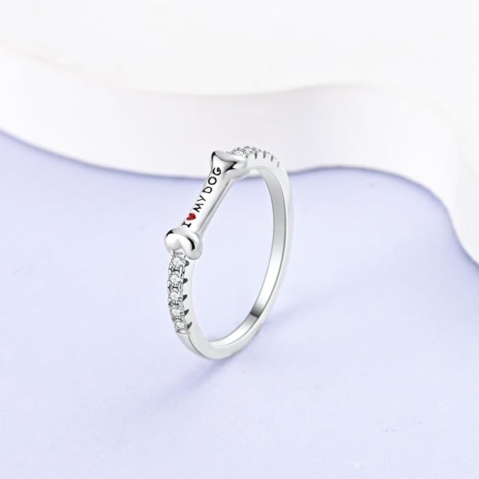 NARMO 925 Sterling Silver Rings for Women Evil Eyes Rings Entwined Line Cubic Zirconia Rings Simple Stackable Finger Rings Engagement Ring Personality Rings Size 6-9