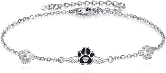 Animal Bracelet for Women 925 Sterling Silver Cat/Dolphin/Turtle/Horse Bracelet Jewelry Gifts