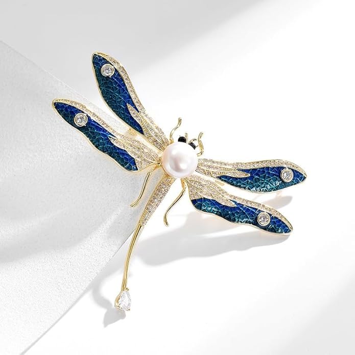 Animal Brooch for Women Girls 18k Gold Plated Animal Brooch Pin Rhinestone Animal Brooch Lapel Pin Jewelry Thanksgiving Day Birthday Wedding Gifts for Mom Wife