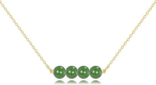 KECHO 14K Real Gold Freshwater Cultured Pearl Pendant Necklace 14K Solid Gold Jewelry Anniversary Birthday Gifts for Women