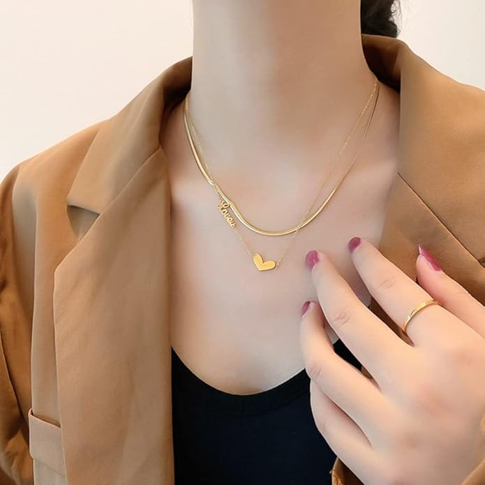 Triangle Choker Necklace for Women Girls, Adjustable Jewelry Necklace Gift