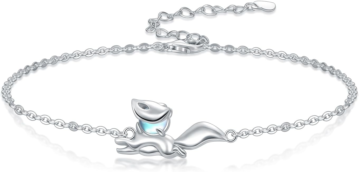 Animal Bracelet for Women 925 Sterling Silver Cat/Dolphin/Turtle/Horse Bracelet Jewelry Gifts
