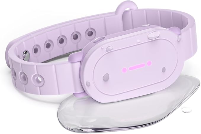 BOND TOUCH 4 POP Long-Distance Relationship Smart Bracelet for Couples to Feel Connected (1 Unit) Long Battery Life, Bluetooth Connection, Haptic Vibration, Compatible with iOS and Android (Lilac)