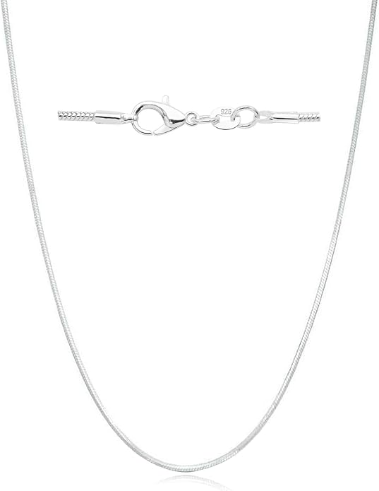 925 Sterling Silver Chain Necklace for Women 16-24 Inch Silver Jewelry Gift