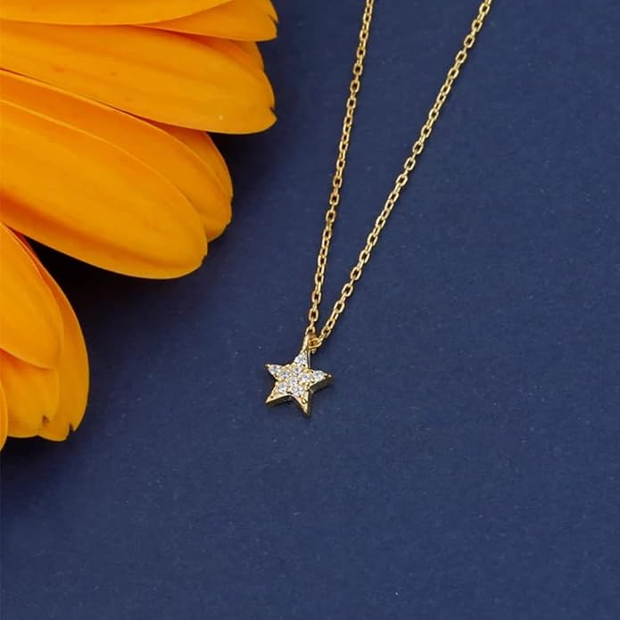 Gold Necklace for Women-14k Gold Plated Infinity Necklace Star Of David Necklace Evil Eye Cross Pendants Heart Dainty Gold Necklace For Women
