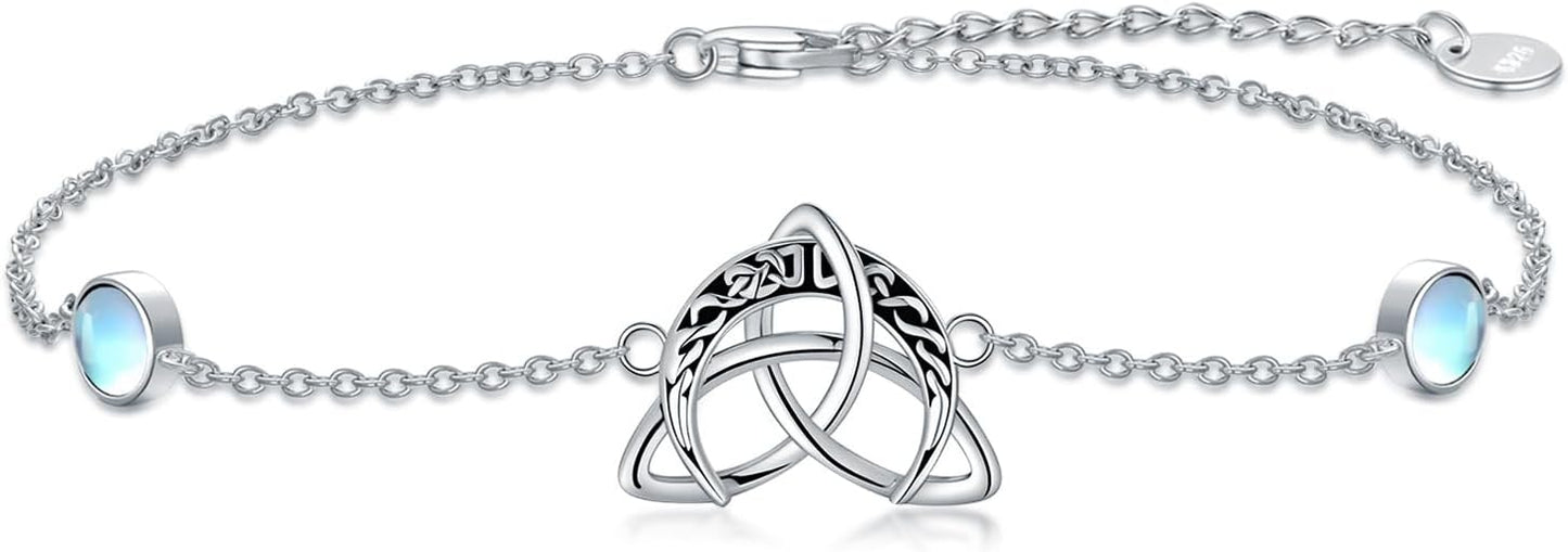 WINNICACA Sterling Silver Butterfly Bracelet Anklet Created Opal Butterfly Jewelry Gifts for Women Birthday Christmas Day Gifts