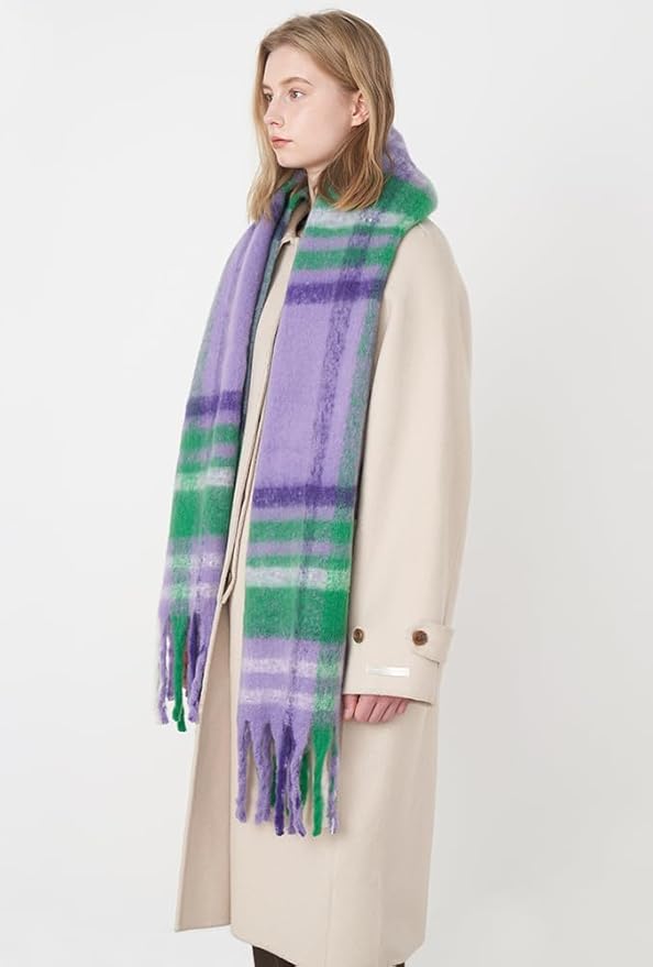 Halemet Vintage Scarfs for Women Warm Shawls and Wraps for Evening Dresses Soft Poncho Coat Thick Cardigan Wrap Cozy 2026