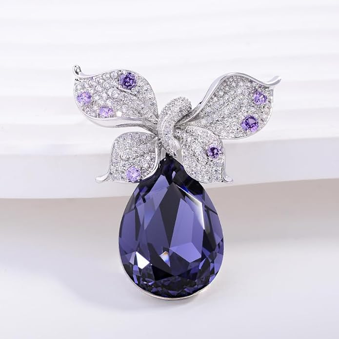 Soumimi Bird Theme Brooch Pin Cute Bird Animal Brooches Accessories Christmas Birthday Gift for Women