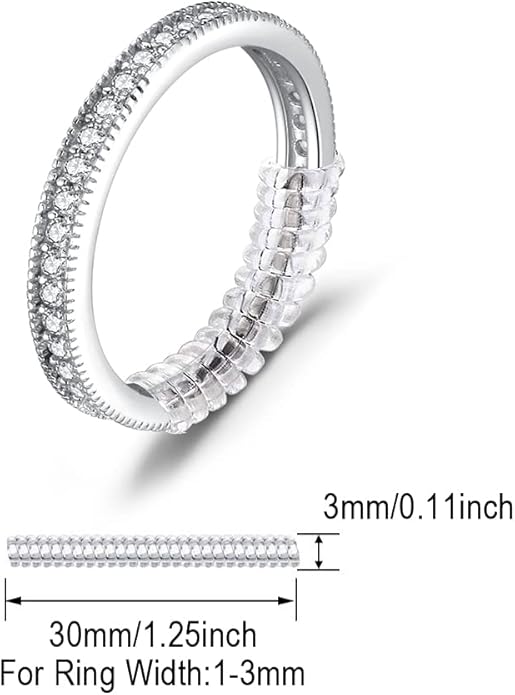 JewelryPalace 14K Gold Plated 925 Sterling Silver Rings for Women, Cubic Zirconia Promise Rings for Her, Stackable Wedding Bands Rings for Women Set Size 4-12