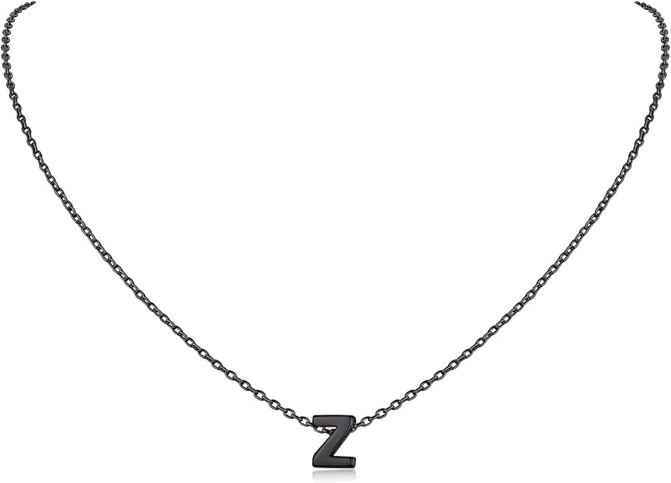 ChicSilver 925 Sterling Silver Initial Necklace for Women Dainty Letter Jewelry Personalized Gift