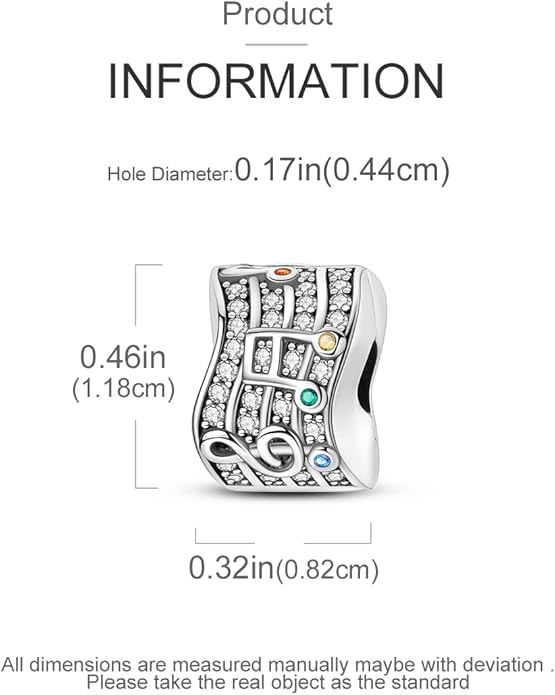 Parmuz Clip Spacer Charm for Bracelet 925 Sterling Silver Pave Cubic Zirconia Lock Stopper Bead Star Moon Evil Eye Jewelry Charm for Woman