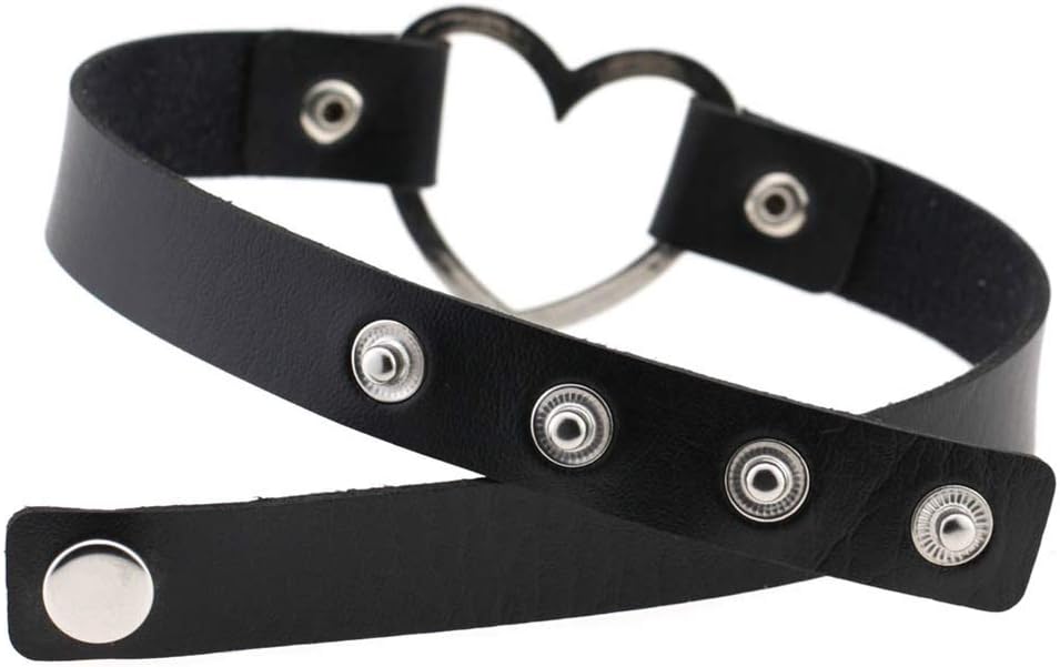 Choker Collar for Women Girls, Adjustable Rock Punk Choker Collar Necklace