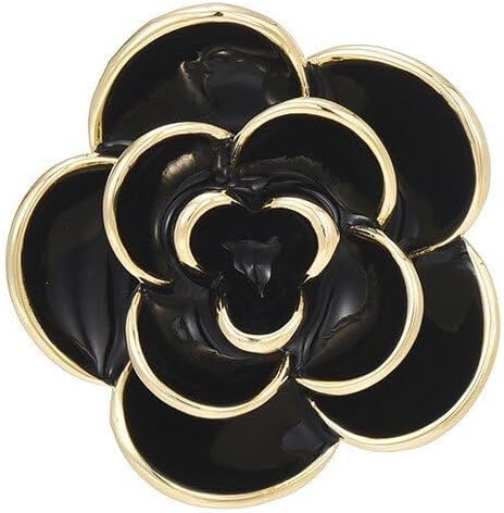 Flower Brooch Pin - Rhinestone Flower Pin 18k Gold Plated - Thanksgiving Day, Birthday, Wedding Gifts for Mom, Wife