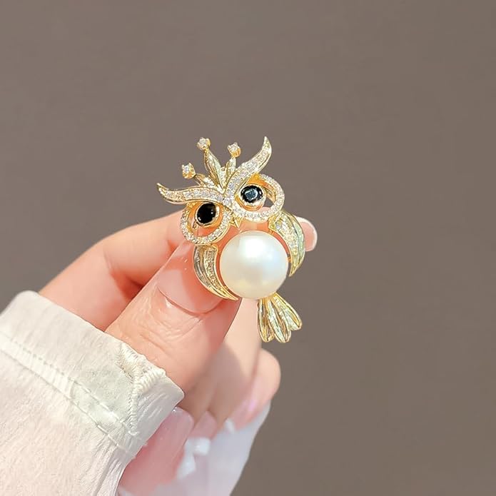 Soumimi Bird Theme Brooch Pin Cute Bird Animal Brooches Accessories Christmas Birthday Gift for Women
