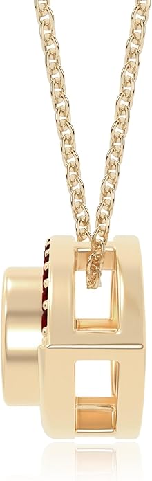 Natural Gemstone with Moissanite Evil Eye Pendant Necklaces for Women in Silver/18K Yellow/Rose Gold Vermeil,Birthstone Jewelry Gifts for Her Birthday,Anniversary, Graduation