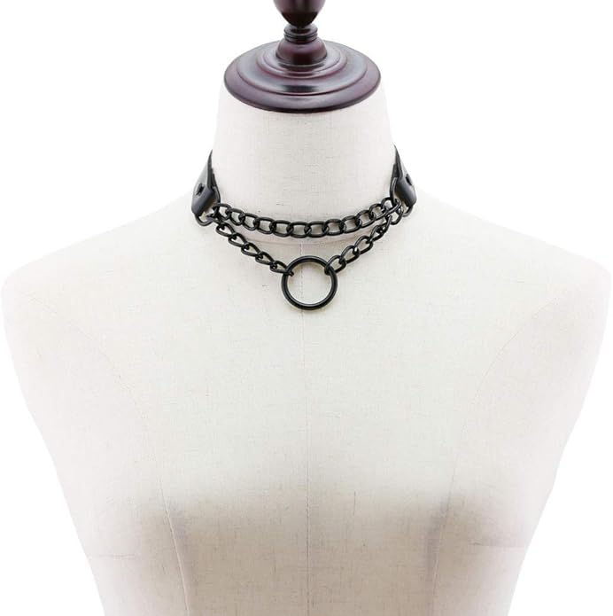 Triangle Choker Necklace for Women Girls, Adjustable Jewelry Necklace Gift