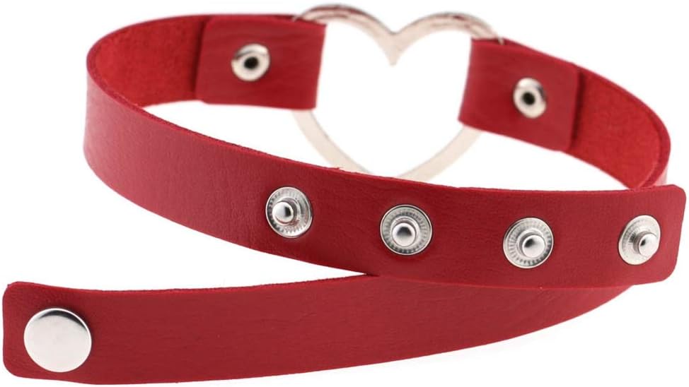 Choker Collar for Women Girls, Adjustable Rock Punk Choker Collar Necklace