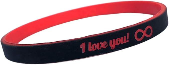 Reminderband Custom Rubber Bracelets - Thin Luxe Wristbands