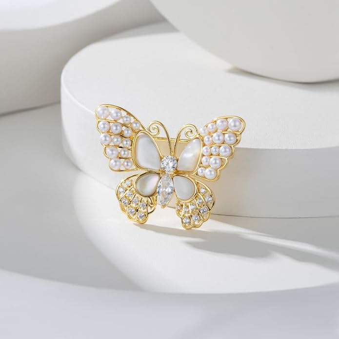 Animal Brooch for Women Girls Rhinestone Animal Brooch Lapel Pin Jewelry Gift for Mom Wife