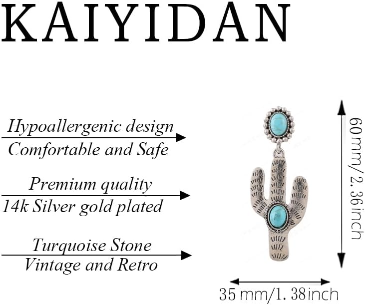 Silver/Gold Boho Dangle Statement Earrings for Women Trendy,Handmade Vintage Dainty Cute Long Drop Summer Earrings,fashion Accessories Jewelry Gifts