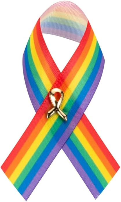 1/2/5/10/25/50/100pcs Satin Awareness Ribbon Pins (Pick your color), for Cancer & Disease Awareness, Bulk Quantities for Fundraising, Events, Gift Giving