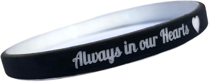 Reminderband Custom Rubber Bracelets - Thin Luxe Wristbands