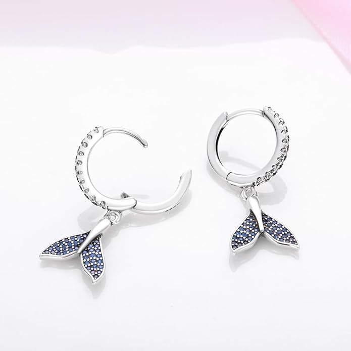 925 Sterling Silver Women Earrings, Sparkling Star and Moon Earrings, Various Hypoallergenic Earrings, Best Gift for Women