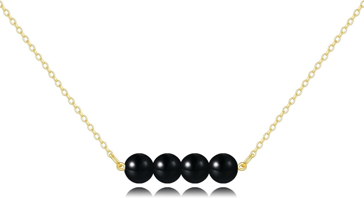 KECHO 14K Real Gold Freshwater Cultured Pearl Pendant Necklace 14K Solid Gold Jewelry Anniversary Birthday Gifts for Women
