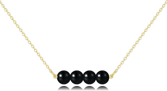 KECHO 14K Real Gold Freshwater Cultured Pearl Pendant Necklace 14K Solid Gold Jewelry Anniversary Birthday Gifts for Women