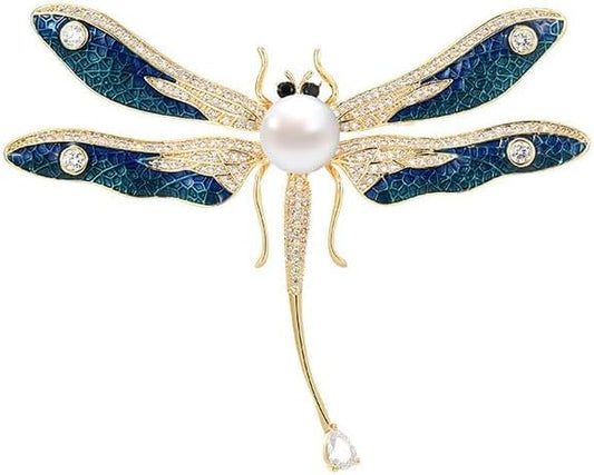 Animal Brooch for Women Girls 18k Gold Plated Animal Brooch Pin Rhinestone Animal Brooch Lapel Pin Jewelry Thanksgiving Day Birthday Wedding Gifts for Mom Wife