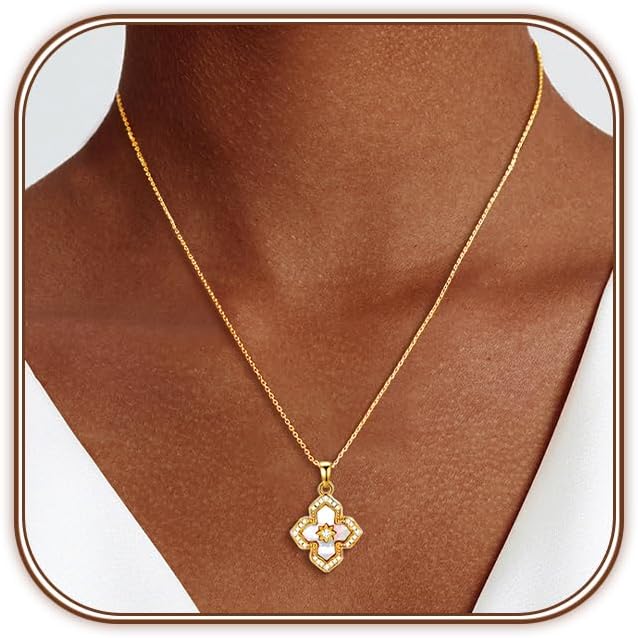 Zeffy Gold Pearl Necklace for Women, Dainty 14K Gold/Silve Plated Layered Pearl Choker Pearl Earrings Pearl Bracelets Wedding Trendy Gold Jewelry Set for Women Gifts