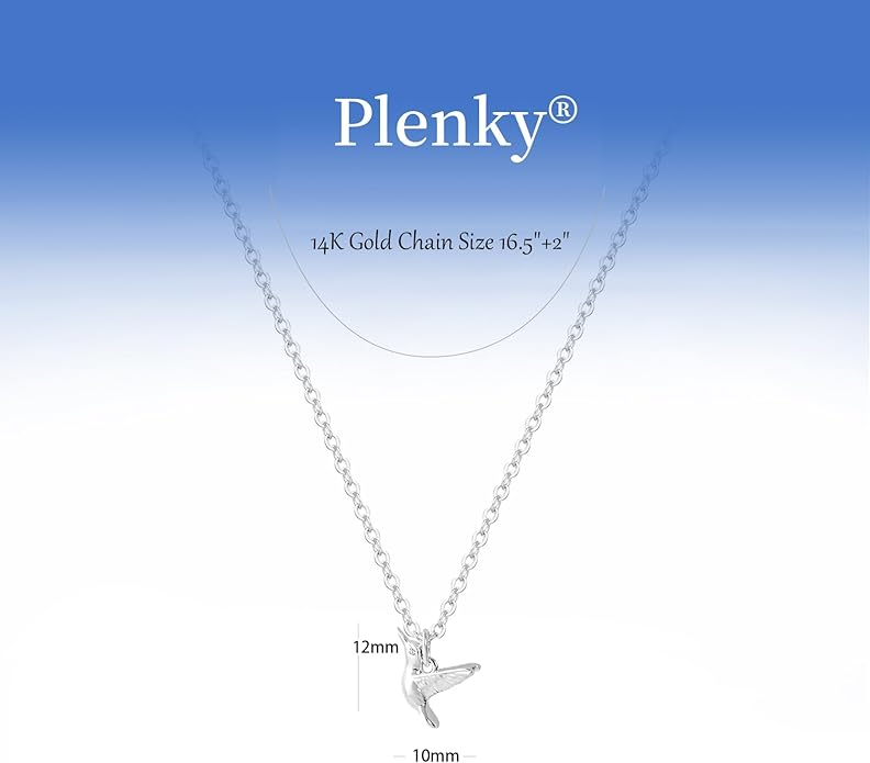 Gold Necklace for Women-14K Gold Plated Bow,Dragon,Shell, Palm Tree, Seahorse, Conch Shell,Sardines, Cowboy Boot,Bat,Bunny Pendant Beachy Jewelry for Women Gifts