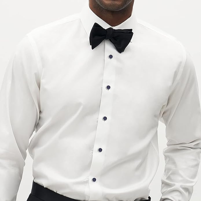 HAWSON Fashion Mother-of-Pearl Tuxedo Shirt Button and Cufflink Set, Specially Designed for Wedding Business