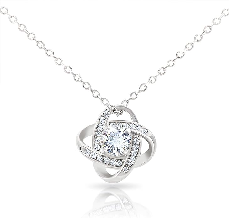 Larvincy To My Daughter Necklace From Dad With Heartfelt Message & Elegant Box, Gifts For Daughter From Father, Beautiful Jewelry Gift From Love Daddy On Graduation, Birthday, Wedding, Christmas