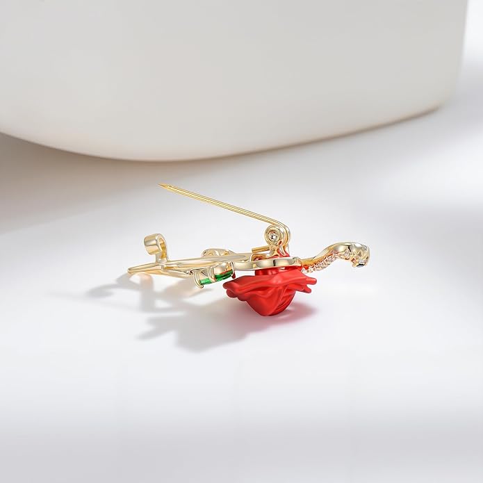Soumimi Bird Theme Brooch Pin Cute Bird Animal Brooches Accessories Christmas Birthday Gift for Women