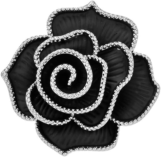 UNVAK Rhinestone Flower Brooch - Crystal Flower Pin for Women - Valentine's Day & Mother's Day Gift