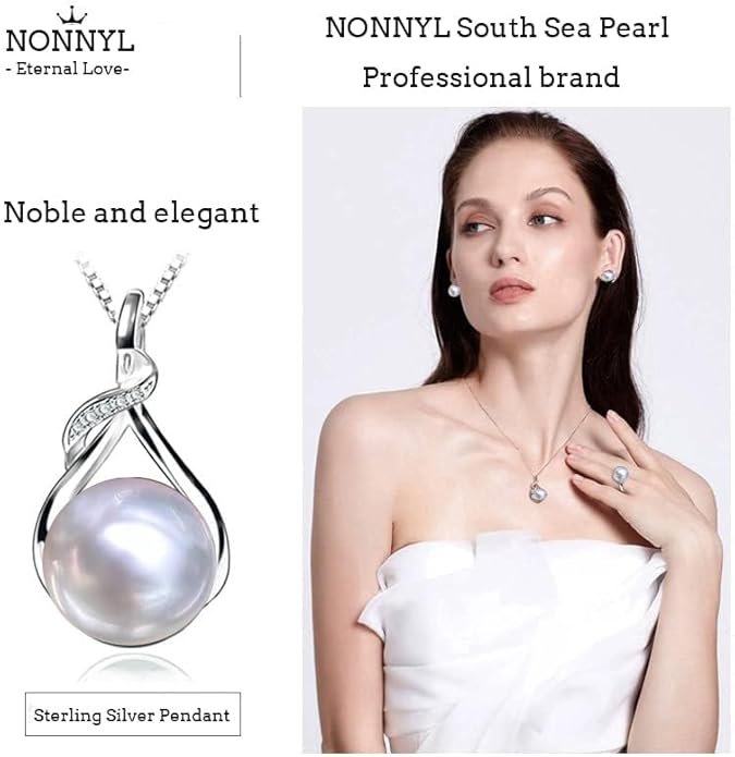 Pearl Necklace, Gifts for Women Wife, Mothers Day Gifts for Mom Wife Women Girlfriend Her on Valentines Day Gifts for Her Gifts Wedding Anniversary Christmas Day Gifts Birthday Day Gifts Jewelry