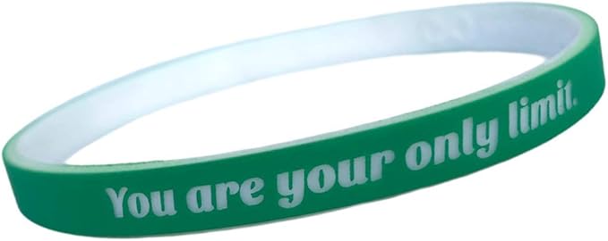 Reminderband Custom Rubber Bracelets - Thin Luxe Wristbands