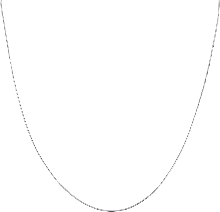 PORI JEWELERS 925 Sterling Silver Italian Magic Snake Chain Necklace - 16"-30"