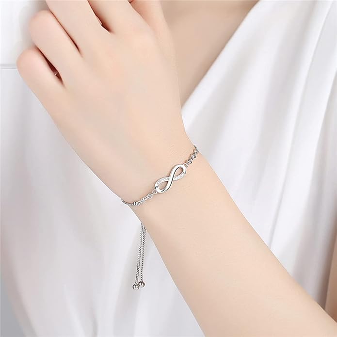 To My Soulmate Bracelet For Women With Heartfelt Message Card & Elegant Box, Bracelet For Girls, Soulmate Birthday, Wedding, Christmas Jewelry Gift From Boyfriend, Husband