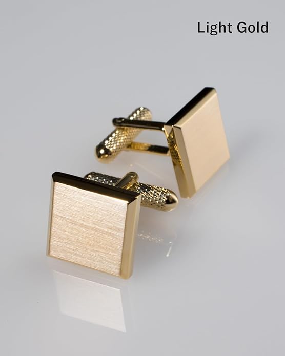 [TAVARAT] Cufflinks for Men cuff links mens Black Silver Light Gold Tps-166